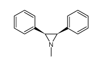 cis-1-methyl-2,3-diphenylaziridine结构式