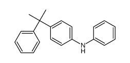 N-phenyl-4-(2-phenylpropan-2-yl)aniline Structure