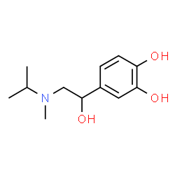 Adrenaline, N-isopropyl- (5CI) Structure