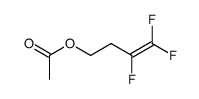 (3,4,4-trifluoro-3-butenyl) acetate Structure