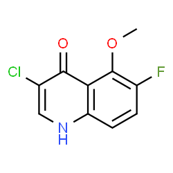 4(1H)-Quinolinone,3-chloro-6-fluoro-5-methoxy- picture