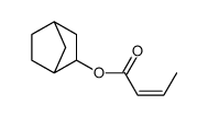 2-Butenoicacid,bicyclo[2.2.1]hept-2-ylester(9CI) Structure