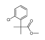 Methyl 2-(2-chlorophenyl)-2-methylpropanoate Structure