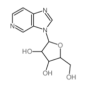 3H-Imidazo[4,5-c]pyridine,3-b-D-ribofuranosyl-结构式