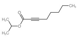 2-Octynoic acid,1-methylethyl ester结构式