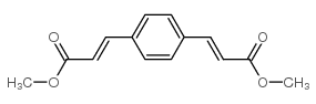 1,4-PHENYLENEDIACRYLIC ACID DIMETHYL ESTER structure