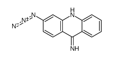 3-azidoacridin-9-amine结构式