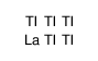 lanthanum,thallium (3:5) Structure