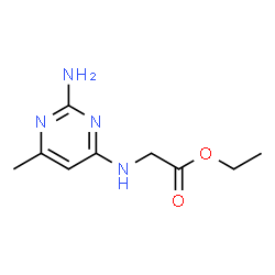 Glycine, N-(2-amino-6-methyl-4-pyrimidinyl)-, ethyl ester (9CI) picture