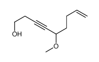 5-methoxynon-8-en-3-yn-1-ol Structure