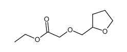 (Tetrahydrofuran-2-ylmethoxy)acetic Ethyl Ester Structure