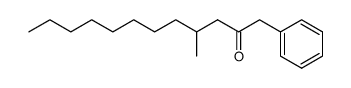 4-methyl-1-phenyldodecan-2-one结构式