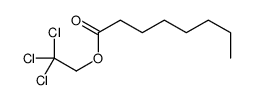 2,2,2-trichloroethyl octanoate Structure