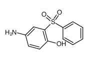 2-phenylsulfonyl-4-aminophenol结构式