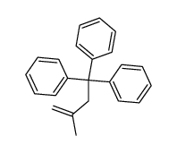 2-Methyl-4,4,4-triphenylbut-1-ene Structure
