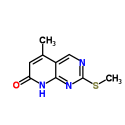 5-methyl-2-(methylsulfanyl)-7H,8H-pyrido[2,3-d]pyrimidin-7-one Structure