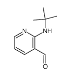 2-(tert-butylamino)nicotinaldehyde Structure