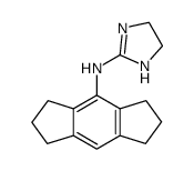 2-(s-Hydrindacen-4-ylamino)-2-imidazoline Structure