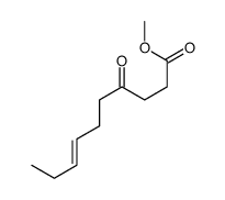 methyl 4-oxodec-7-enoate Structure