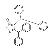 3,4-dibenzhydryl-2-oxido-1,2,5-oxadiazol-2-ium Structure