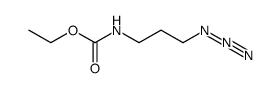 Carbamic acid,(-gamma--triazopropyl)-,ethyl ester (1CI) Structure