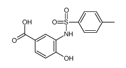 4-HYDROXY-3-(4-METHYLPHENYLSULFONAMIDO)BENZOICACID picture