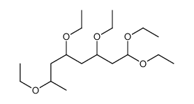 1,1,3,5,7-pentaethoxyoctane结构式