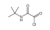 2-(tert-butylamino)-2-oxoacetyl chloride Structure