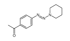1-(4-(piperidin-1-yldiazenyl)phenyl)ethan-1-one Structure