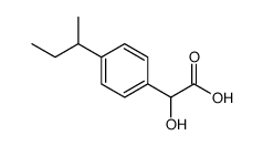 Mandelic acid, p-sec-butyl- (4CI) structure