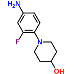 1-(4-Amino-2-fluorophenyl)-4-piperidinol picture
