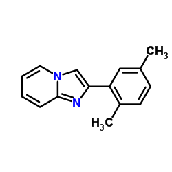 2-(2,5-Dimethylphenyl)imidazo[1,2-a]pyridine结构式