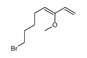 8-bromo-3-methoxyocta-1,3-diene Structure