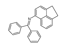 N-(1,2-dihydroacenaphthylen-5-yl)-1,1-diphenylmethanimine Structure