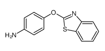 4-(1,3-benzothiazol-2-yloxy)aniline Structure