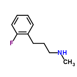 3-(2-Fluorophenyl)-N-methyl-1-propanamine Structure