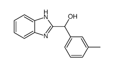 (1H-Benzoimidazol-2-yl)-m-tolyl-methanol结构式