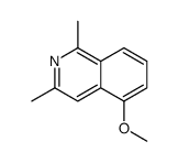 5-methoxy-1,3-dimethylisoquinoline结构式