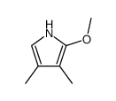 1H-Pyrrole,2-methoxy-3,4-dimethyl-(9CI)结构式