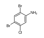 Benzenamine, 2,4-dibromo-5-chloro Structure