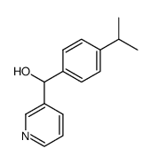 (4-isopropylphenyl)(3-pyridyl)methanol结构式