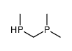 dimethyl(methylphosphanylmethyl)phosphane Structure