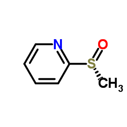 2-[(R)-Methylsulfinyl]pyridine结构式