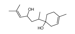 6-(1-hydroxy-4-methyl-3-cyclohexen-1-yl)-2-methyl-2-hepten-4-ol Structure