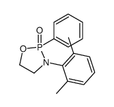 3-(2,6-dimethylphenyl)-2-phenyl-1,3,2λ5-oxazaphospholidine 2-oxide结构式