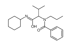 Benzamide, N-[1-[(cyclohexylamino)carbonyl]-2-methylpropyl]-N-propyl- (9CI) picture