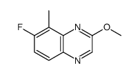 7-氟-2-甲氧基-8-甲基喹噁啉结构式