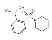 2-(Piperidin-1-ylsulfonyl)phenylboronic acid Structure