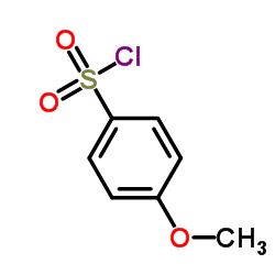 p-anisylsulfonyl chloride structure