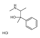 (3-hydroxy-3-phenylbutan-2-yl)-methylazanium,chloride结构式